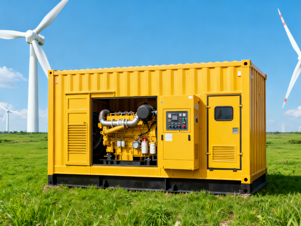 What is the exhaust system of a generator?